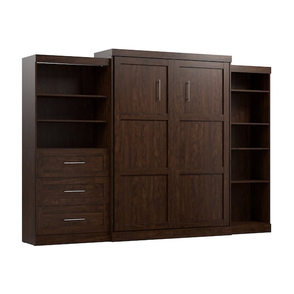 Queen Wall Bed Kit, Pur, Chocolate, 126"